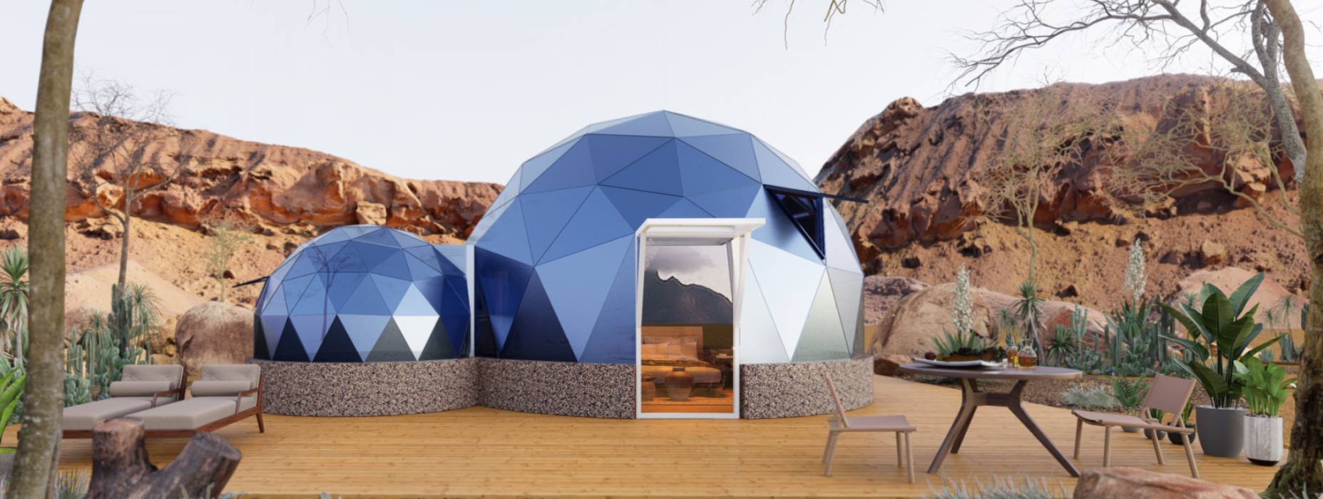 彭山县球形智能光伏玻璃星空房